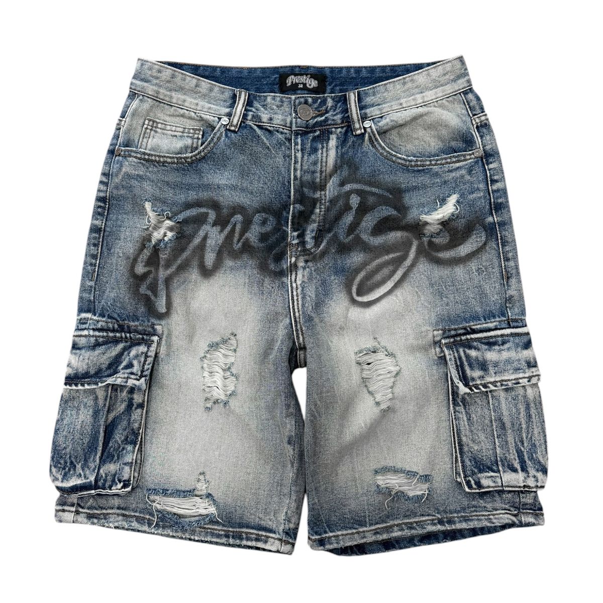 Prestige Rogue Jorts Shorts  Blue