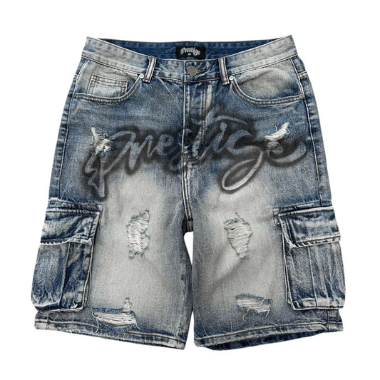 Prestige Rogue Jorts Shorts  Blue