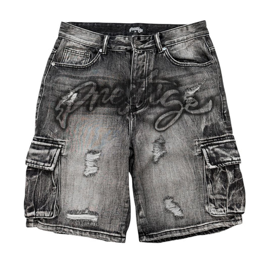 Prestige Rogue Jorts Shorts   black