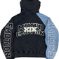 Mixed Emotion Blue “Split Decision” Hoodie