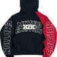 Mixed Emotion Red “Split Decision” Hoodie