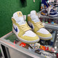 Air Jordan 1 mid lemon wash (USED)