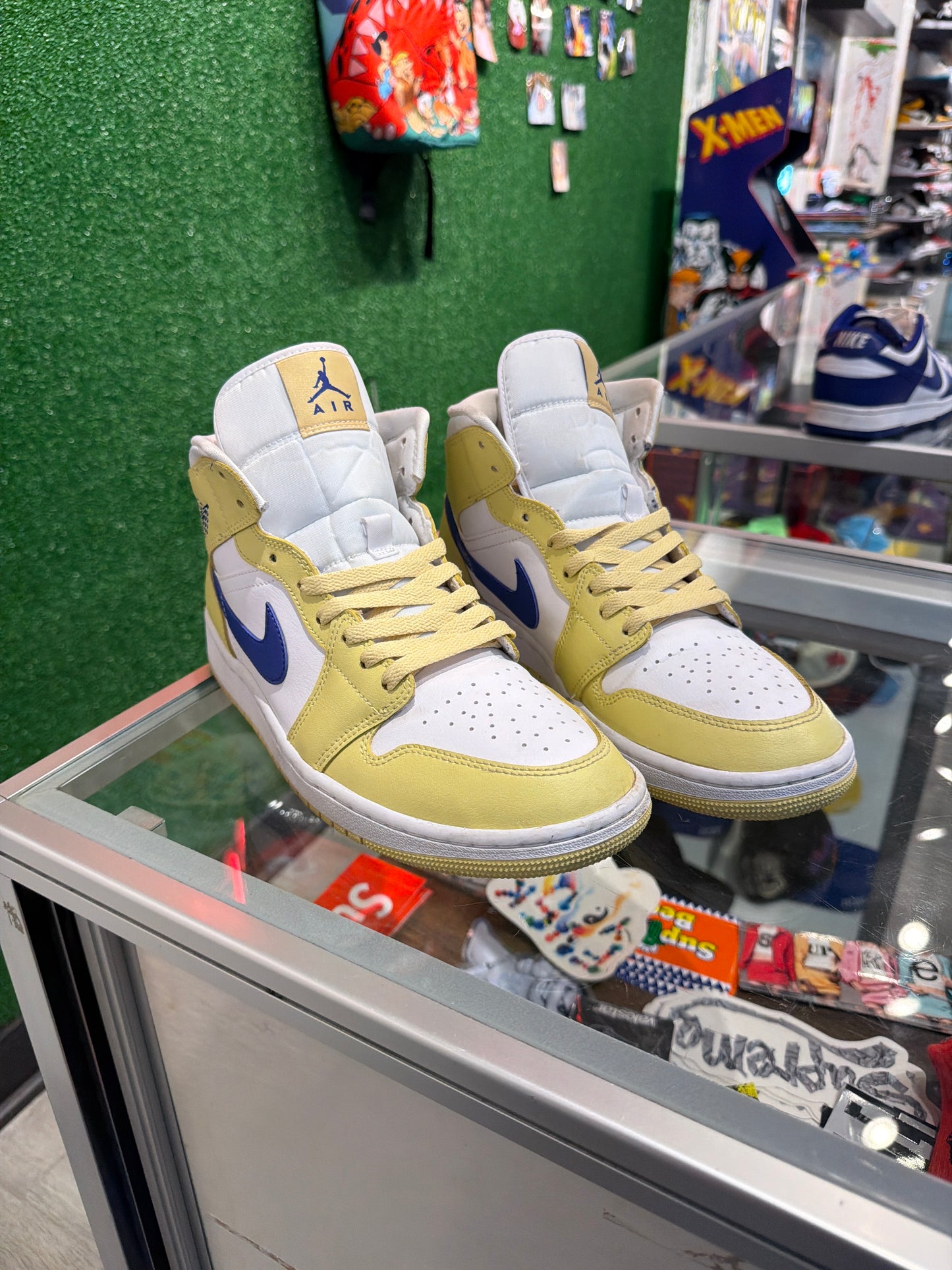 Air Jordan 1 mid lemon wash (USED)