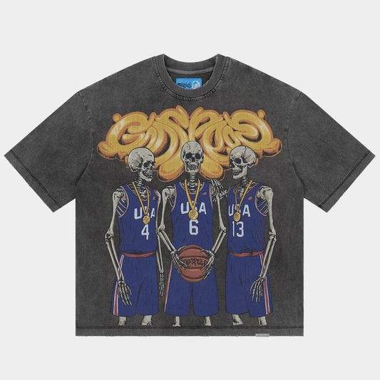 Godspeed Dream Team T-Shirt NG (Grey Wash)