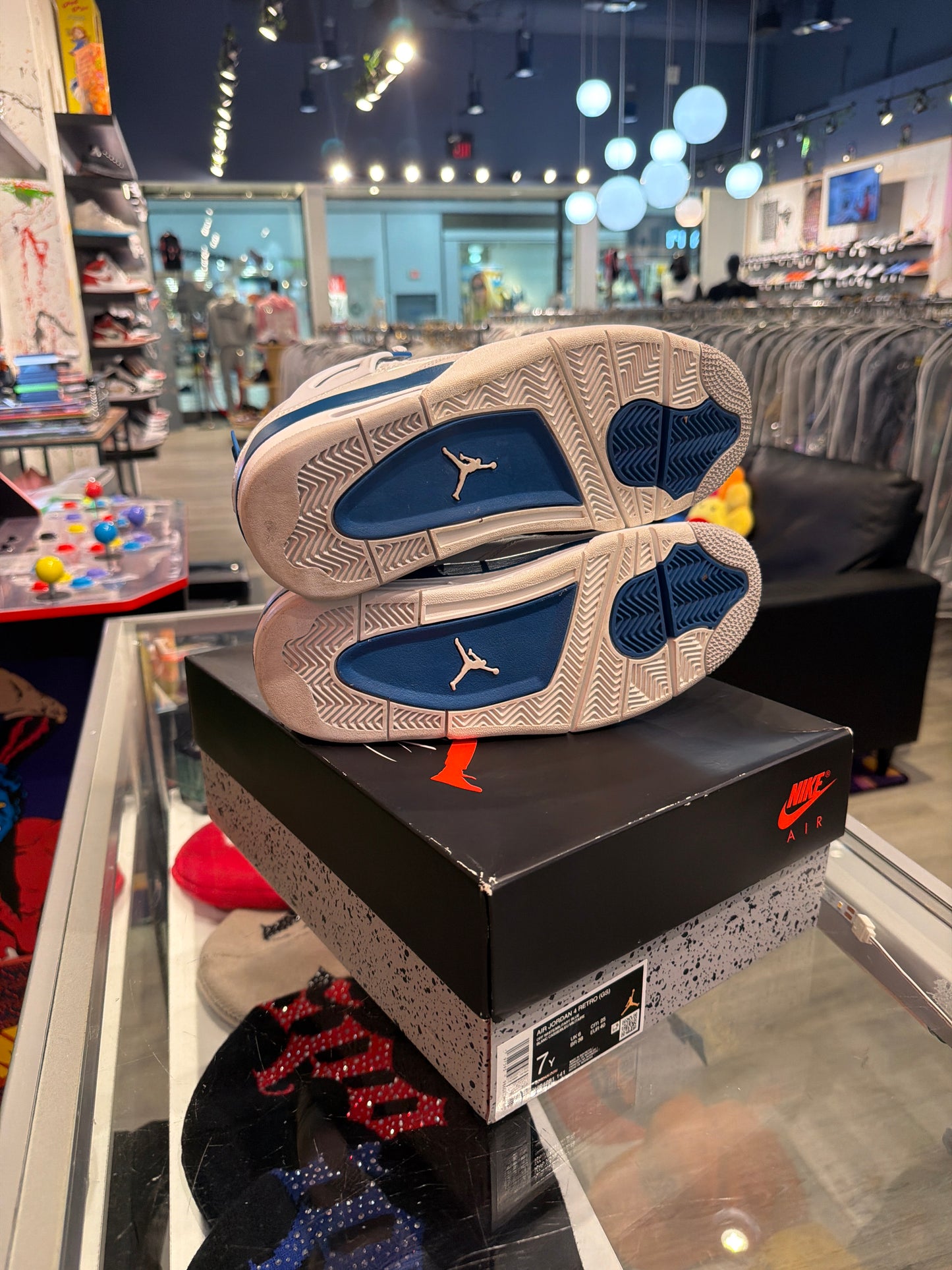 Air Jordan 4 Military Blue (2024) (USED)