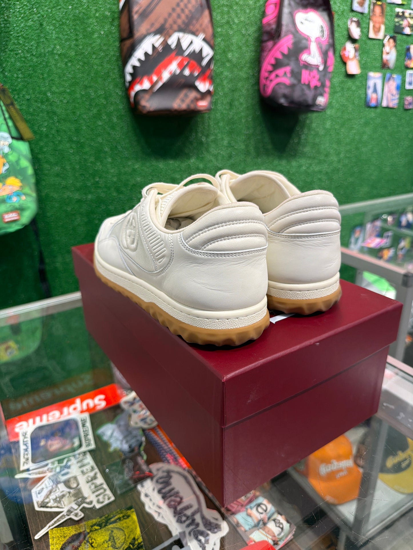 Gucci Wmns MAC8O Sneaker 'Off White Gum'