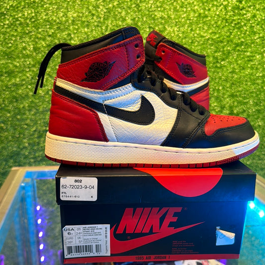 Air Jordan 1 Bred Toe (USED)