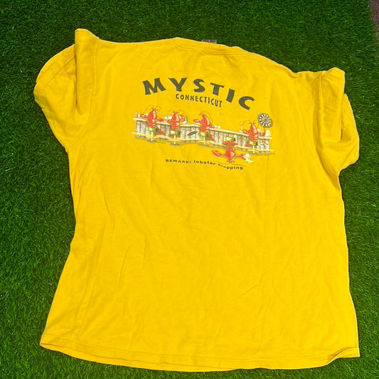 Mystic Connecticut vintage tee