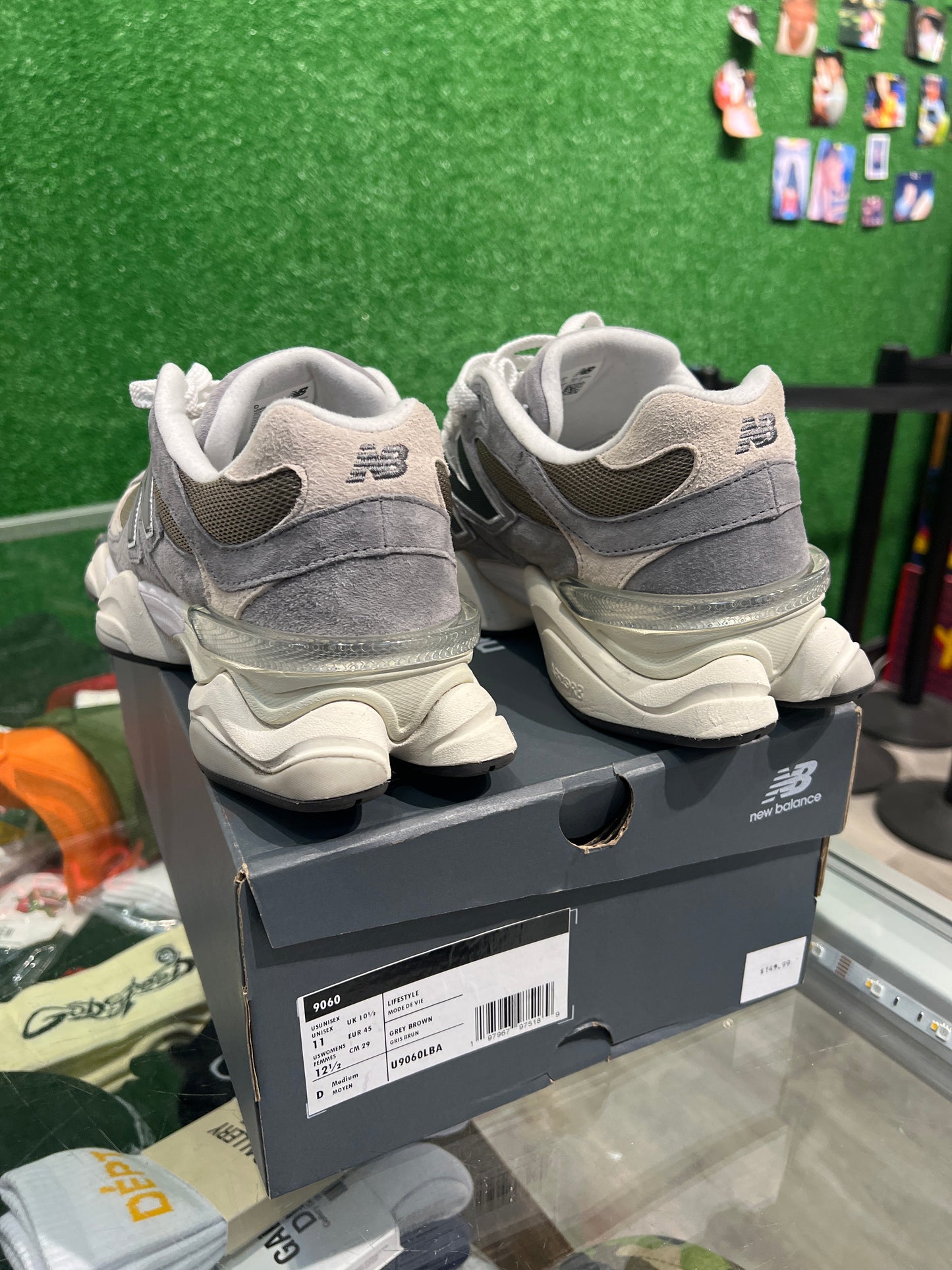 New balance 9060 slate grey arid stone (USED)