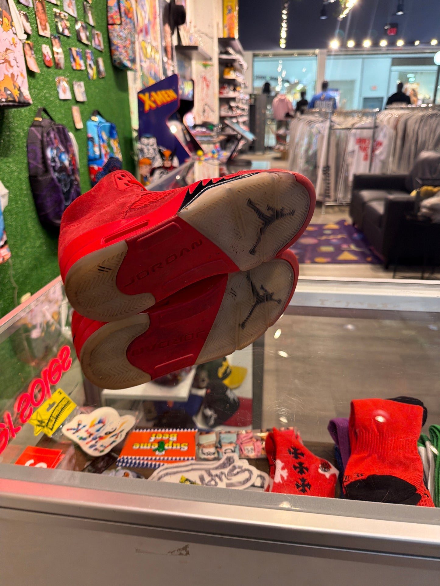 Air Jordan 5 Red Suede (USED)