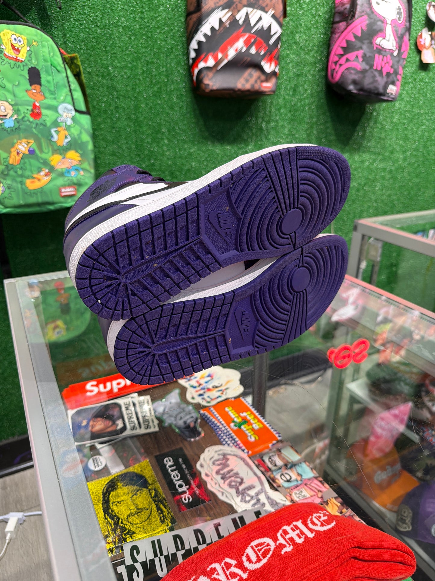 Air Jordan 1 Court Purple 2.0 (USED)
