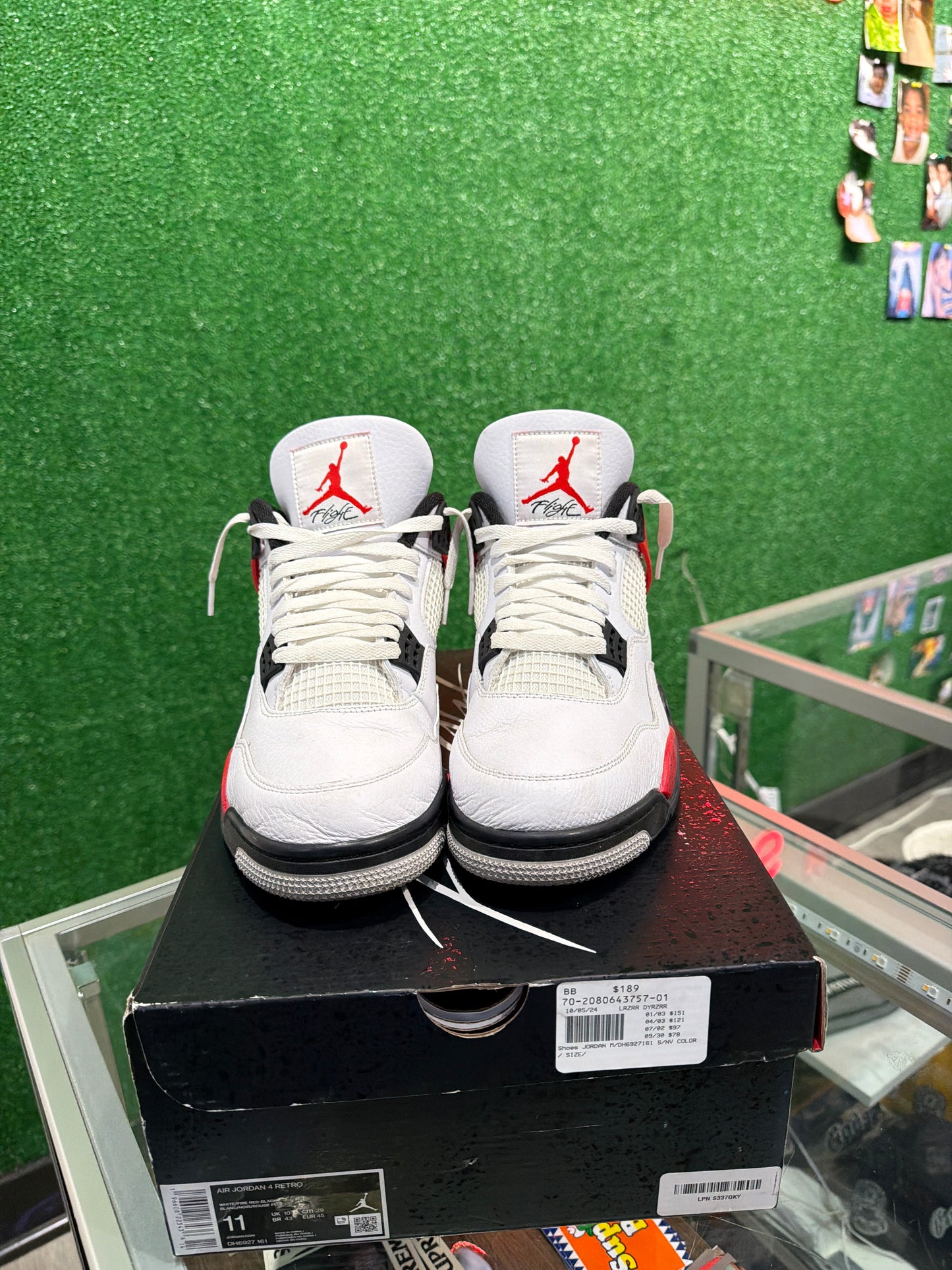 Air Jordan 4 Red Cement (USED)