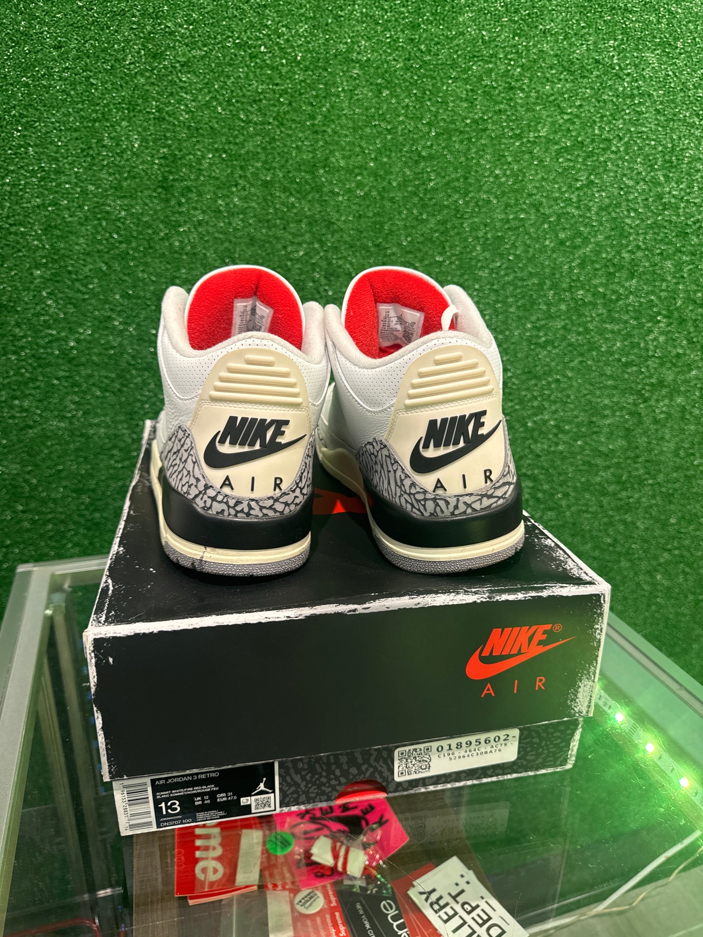 Air Jordan 3  White Cement Reimagined (USED)