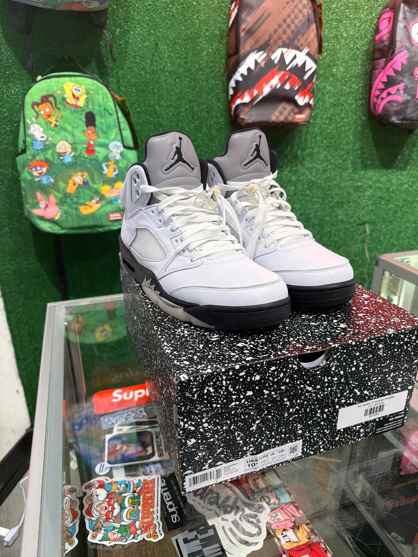 Air Jordan 5 reverse metallic (USED)