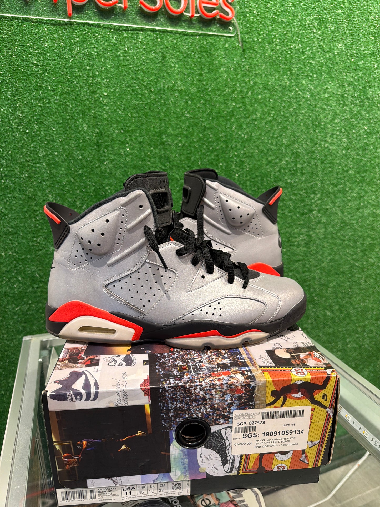 Jordan 6 Reflections of a Champion (USED)