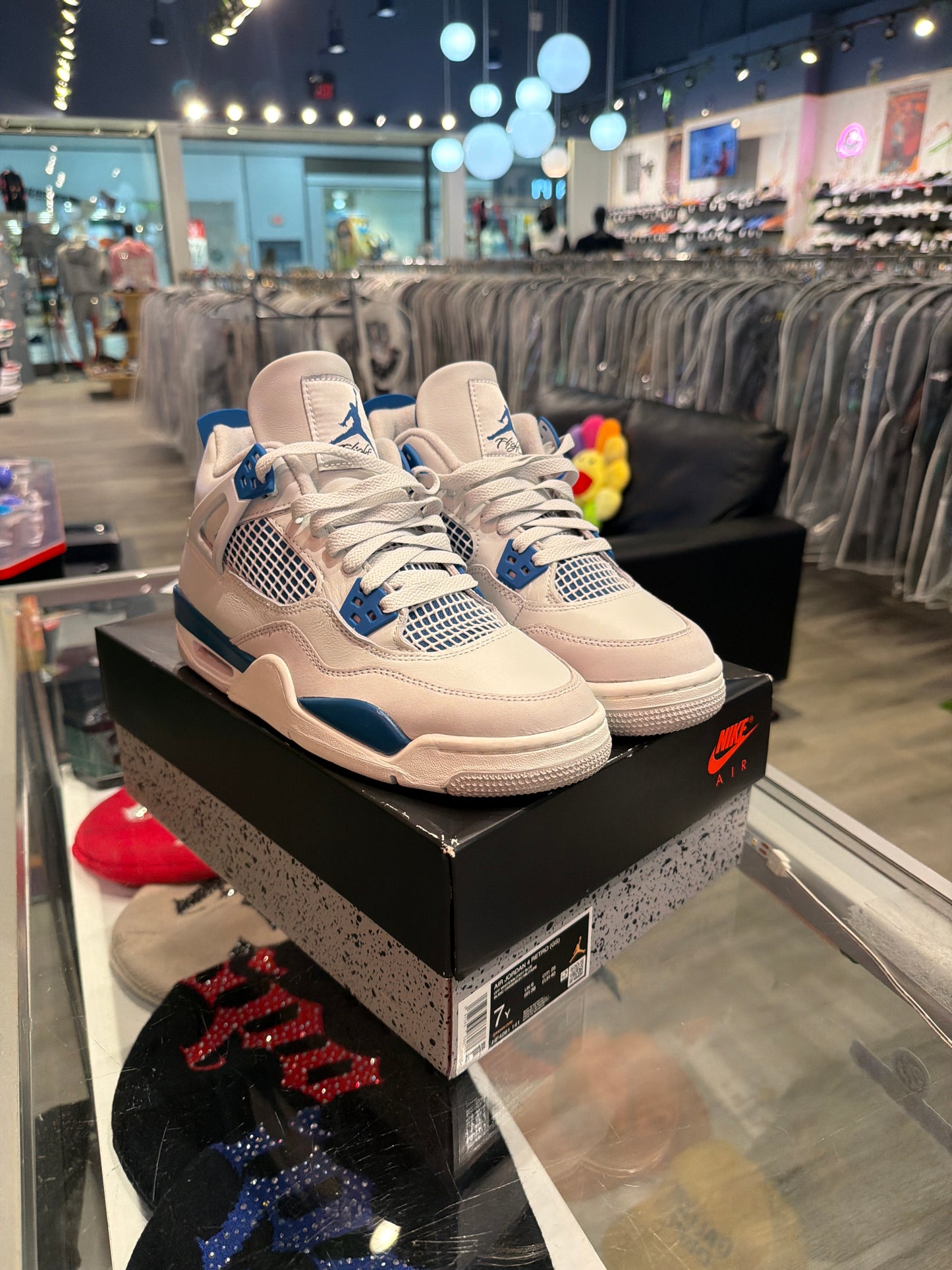 Air Jordan 4 Military Blue (2024) (USED)