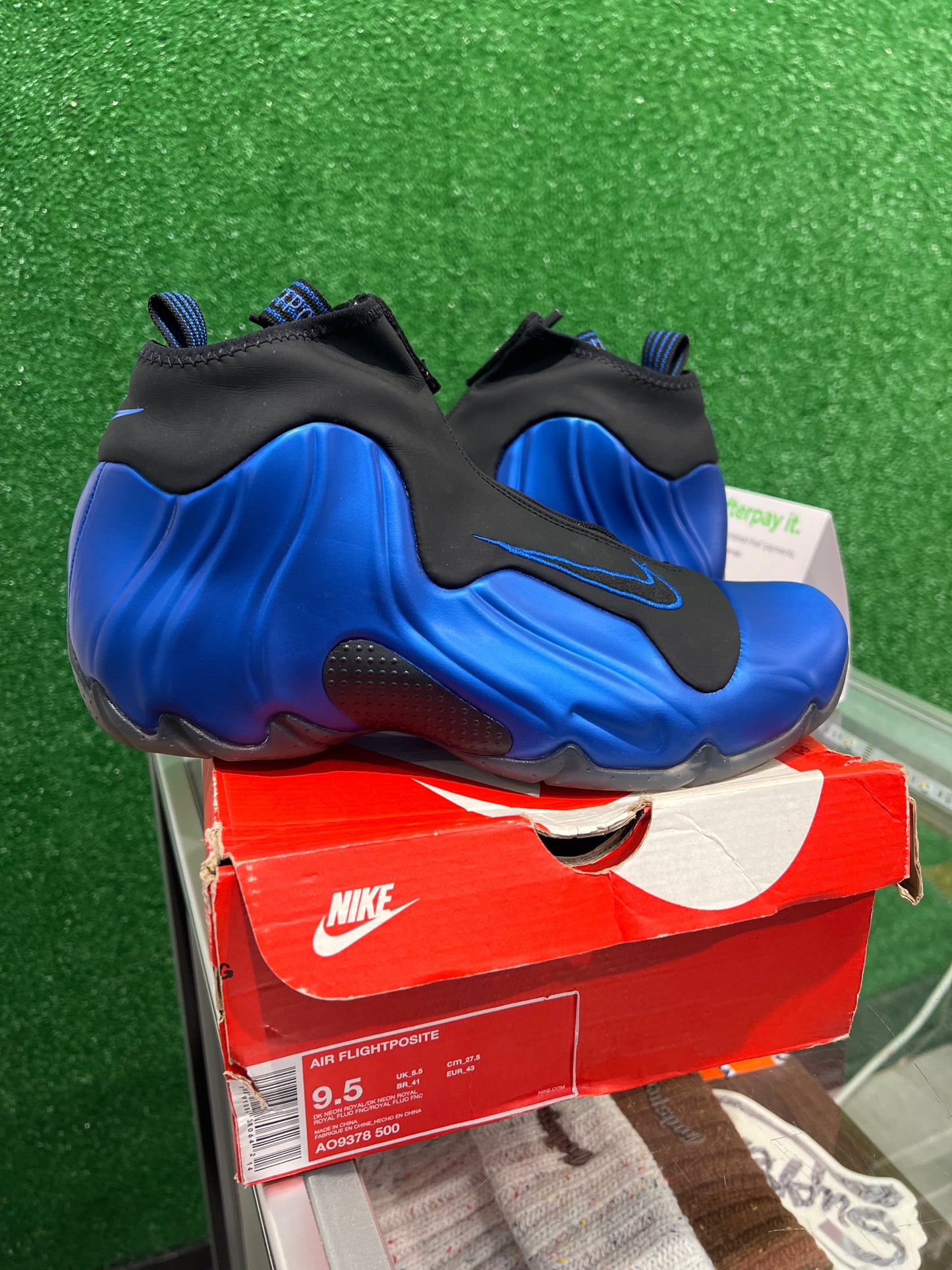 Nike air one flightposite dark neon royal
