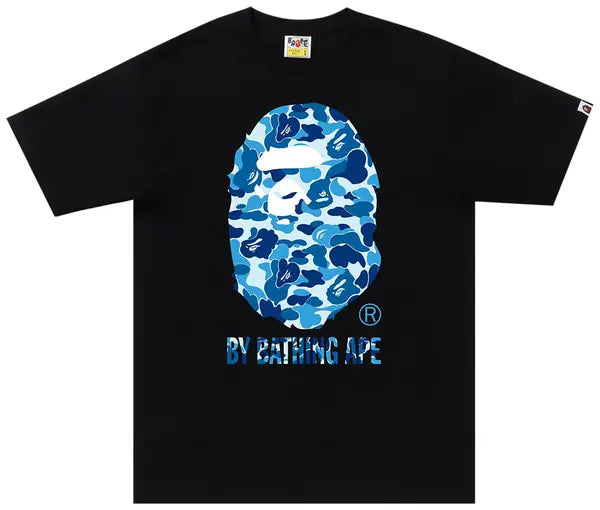 BAPE ABC Camo Tee Black Blue