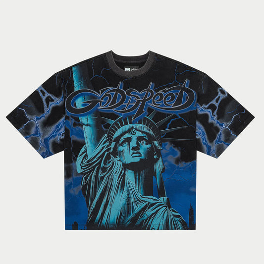 God Speed  Voltage Tee (LA Blue)