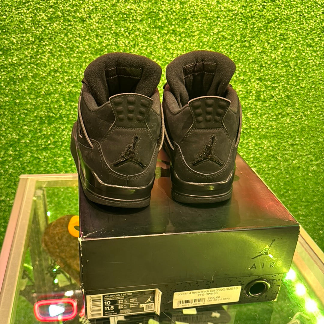 Air Jordan 4 Black Cat (USED) Viper Soles