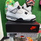 Air Jordan 4 white cement (USED)