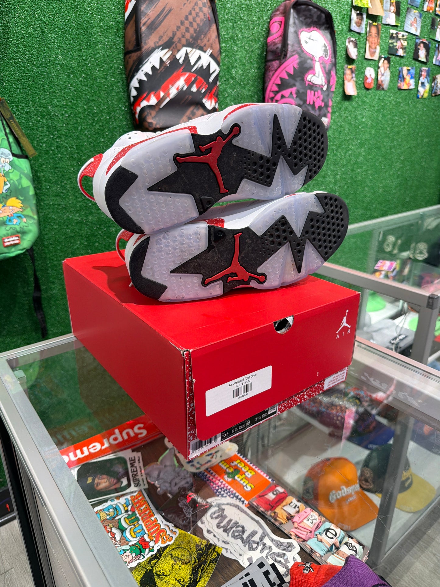 Air Jordan 6 Red Oreo (USED)