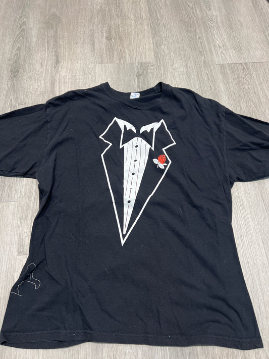 Tuxedo tee