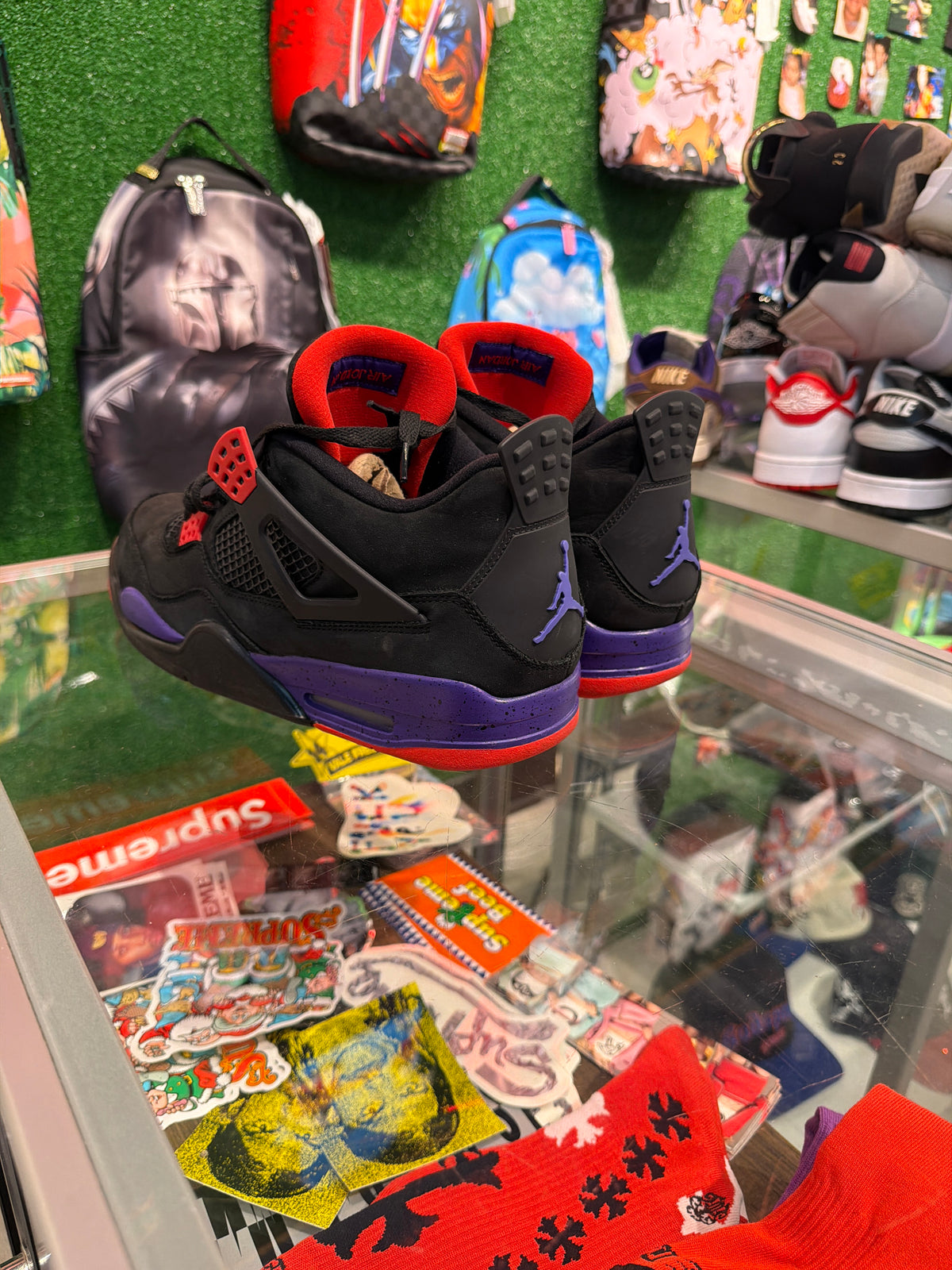Air jordan 4 Raptor Drake signature (USED)