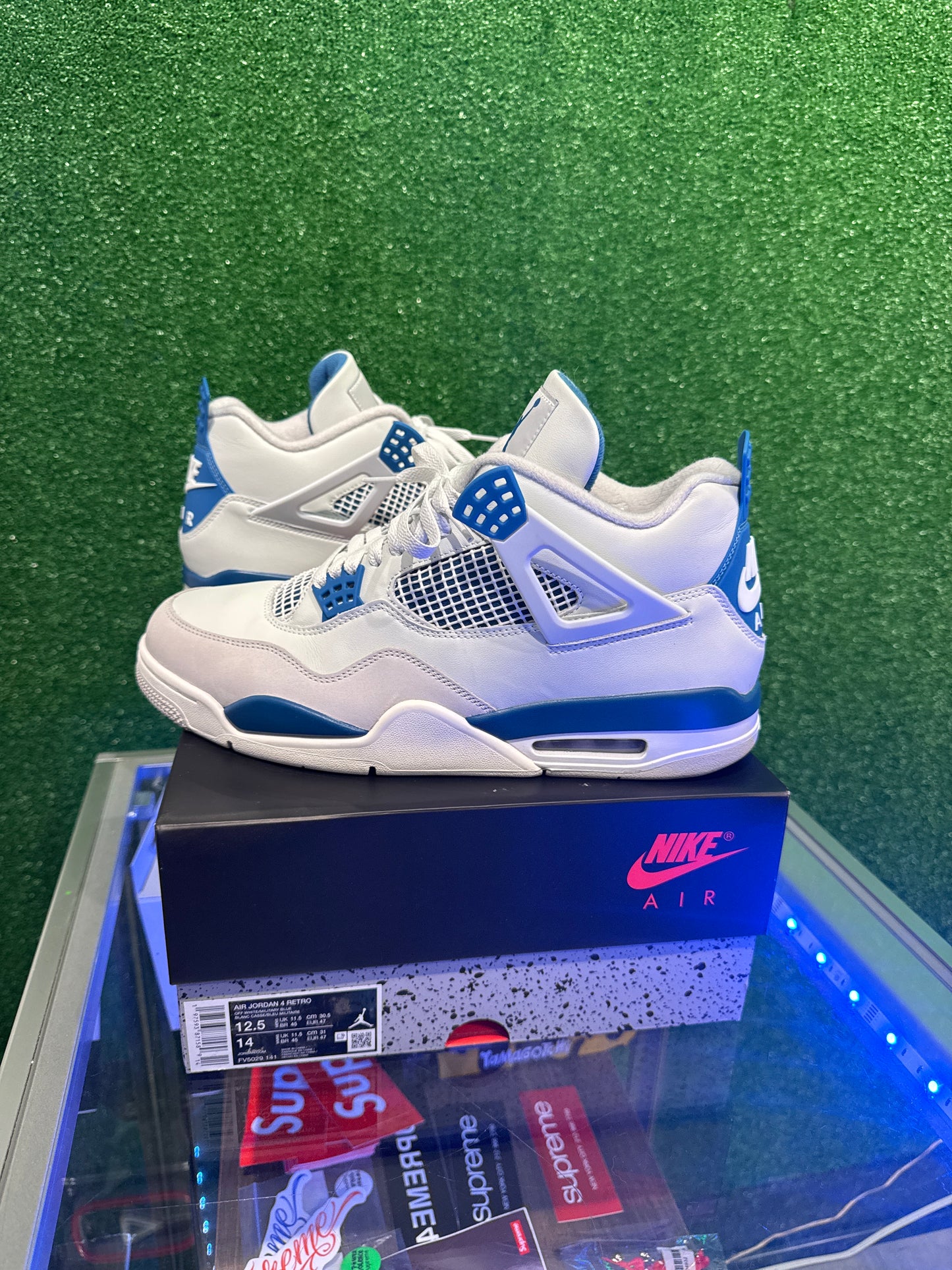 Air Jordan 4 Military Blue (2024) (USED)