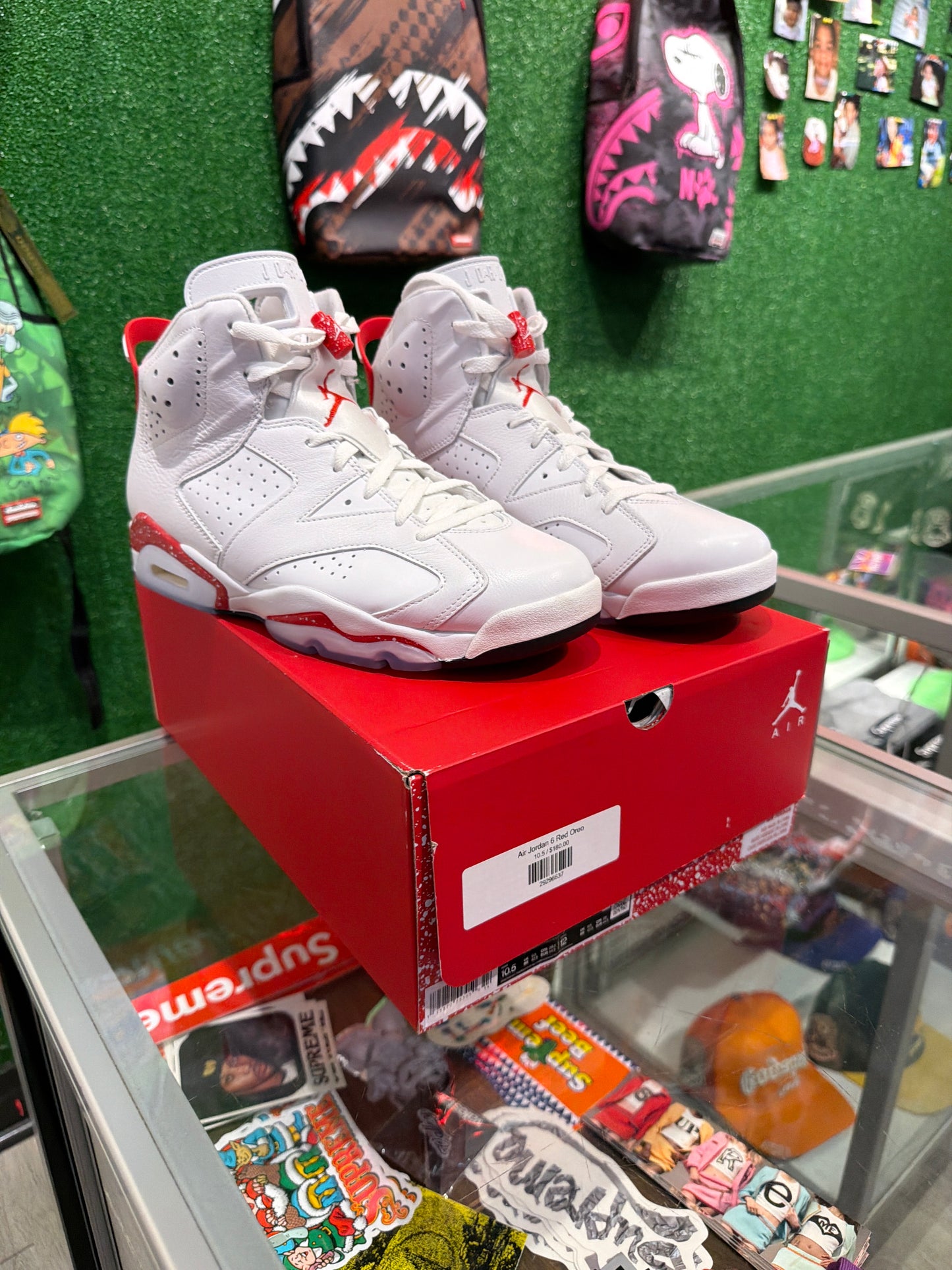 Air Jordan 6 Red Oreo (USED)