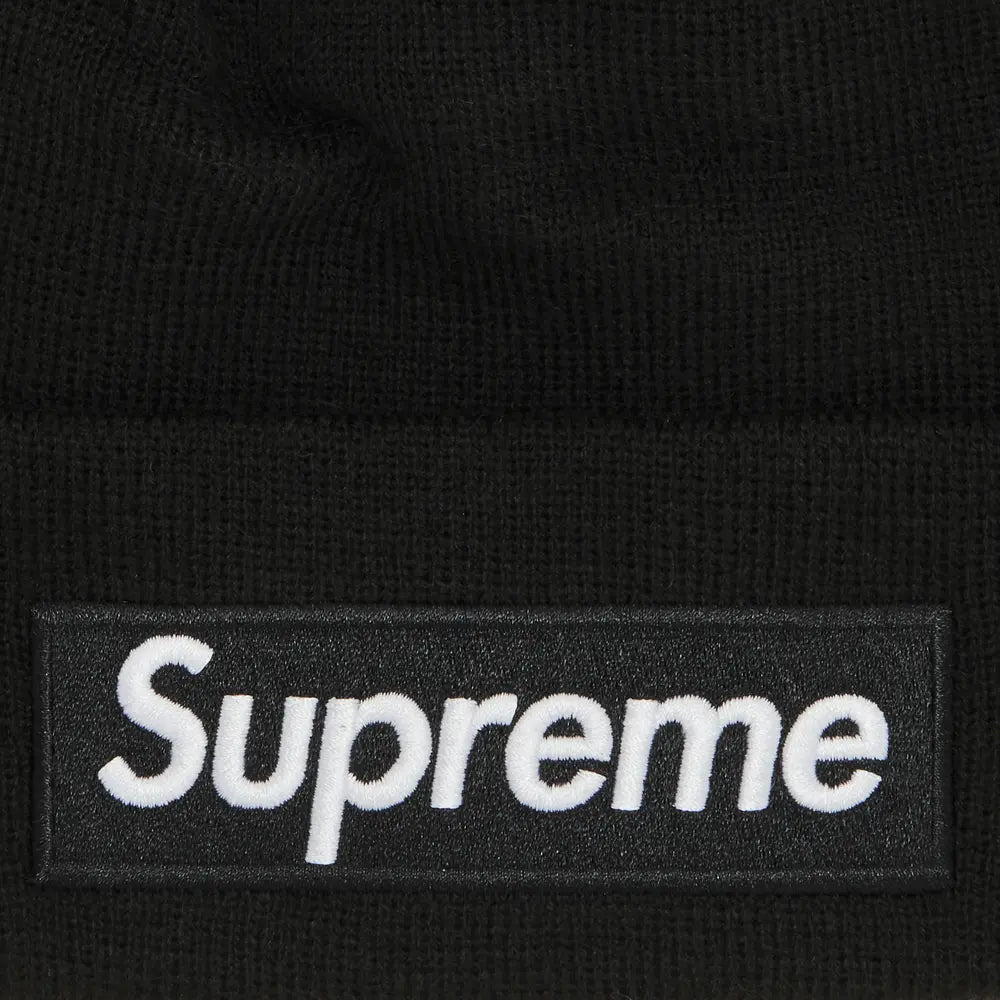 Supreme x New Era Box Logo Beanie 'Black'