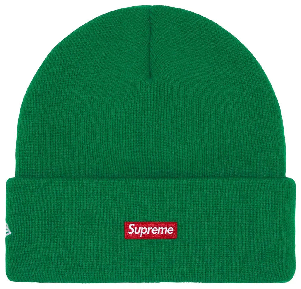 Supreme New Era Old English Beanie  Green