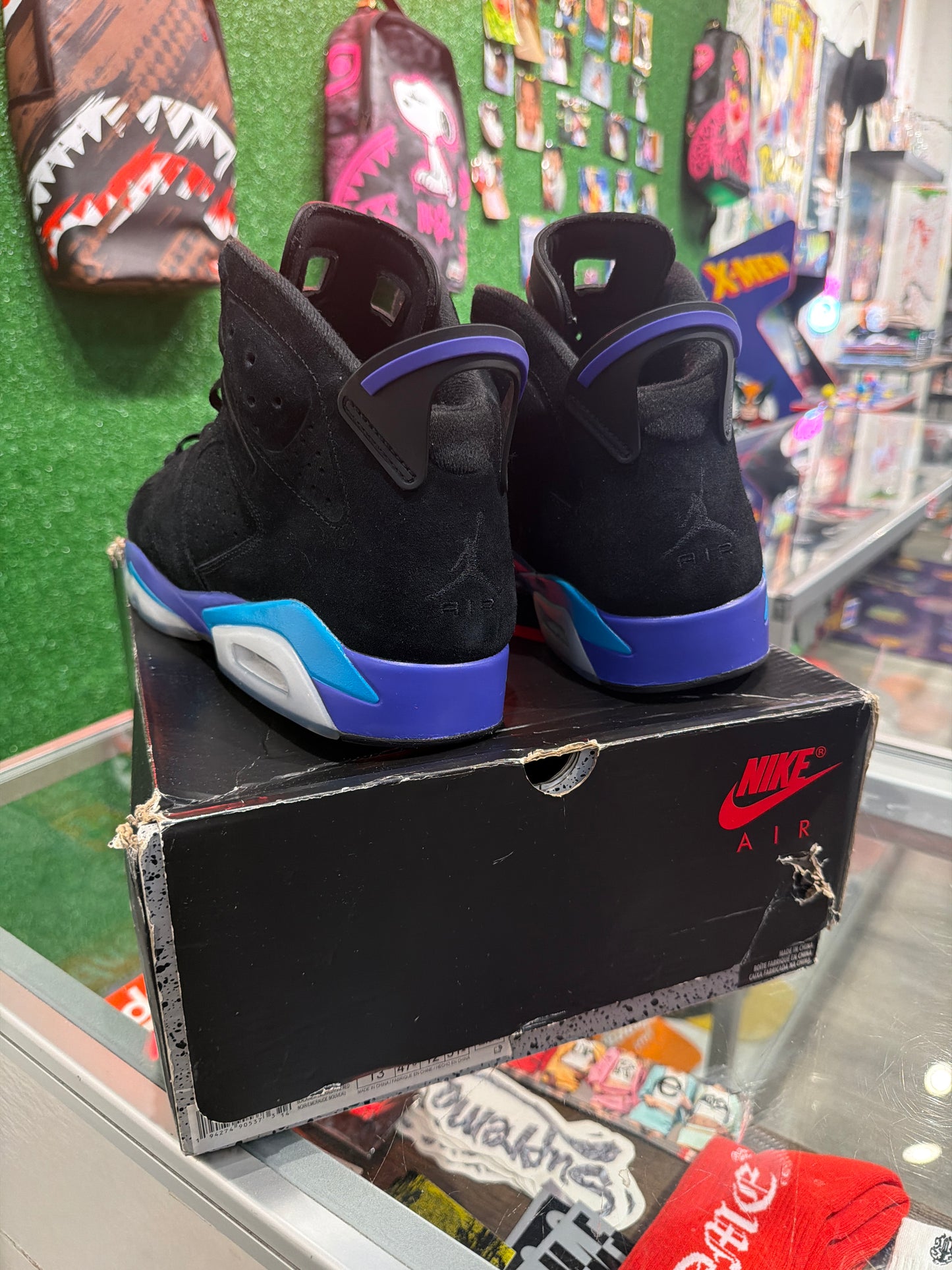 Air Jordan 6 Aqua (USED)