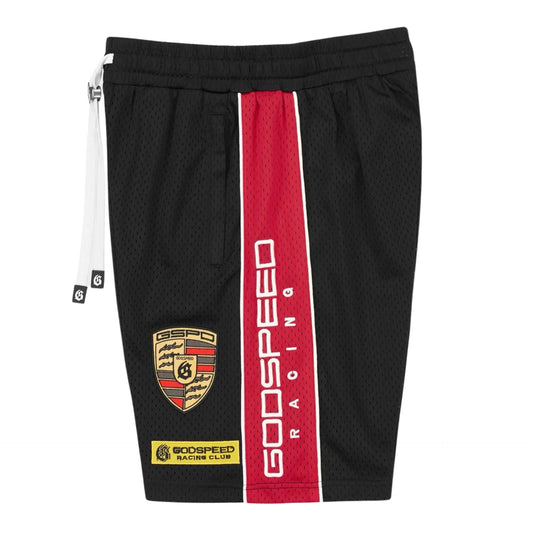 Godspeed "GRC M.O"  Mesh Shorts (black/Red)