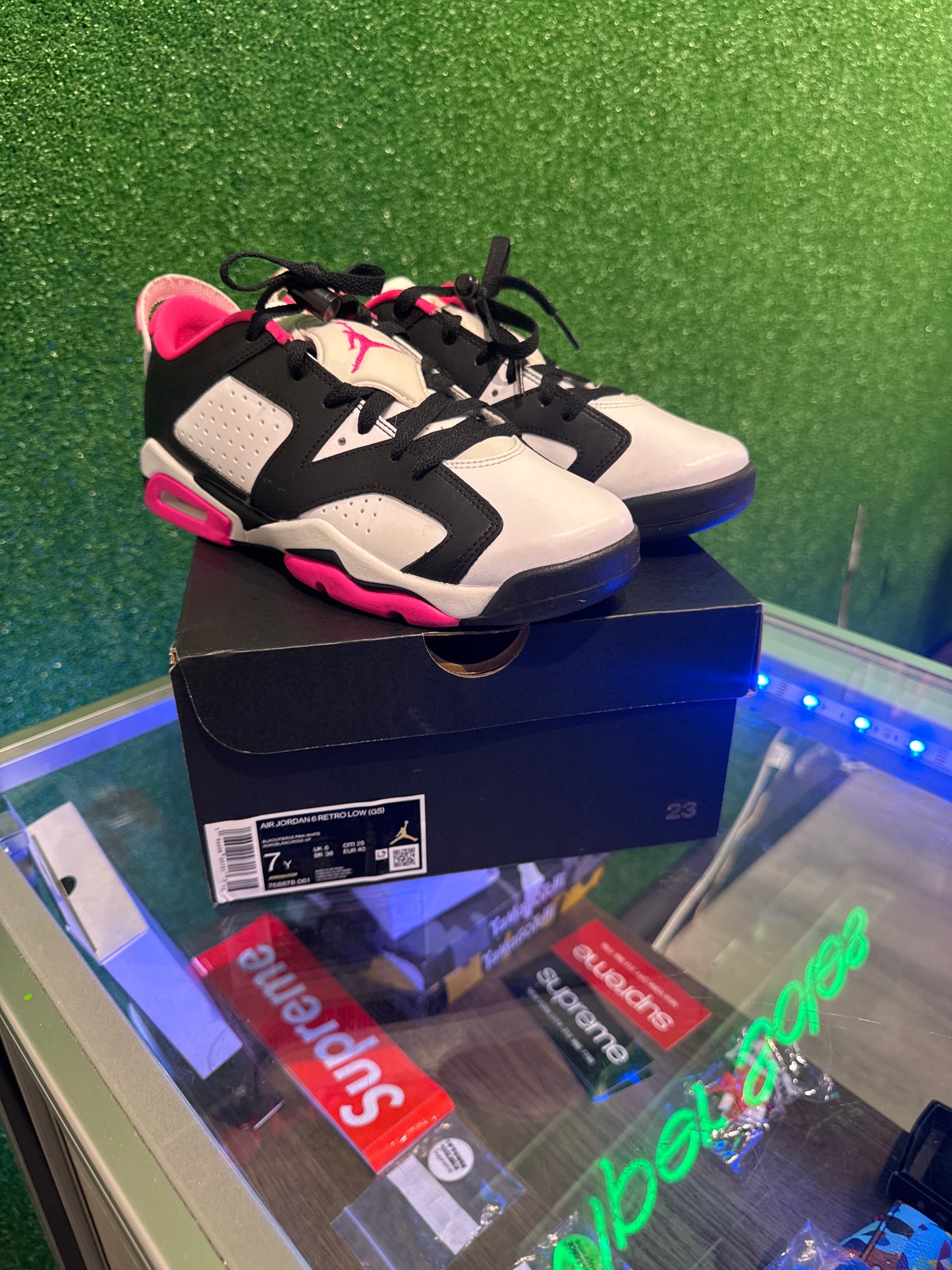 Air Jordan 6 fierce pink (GS) (USED)