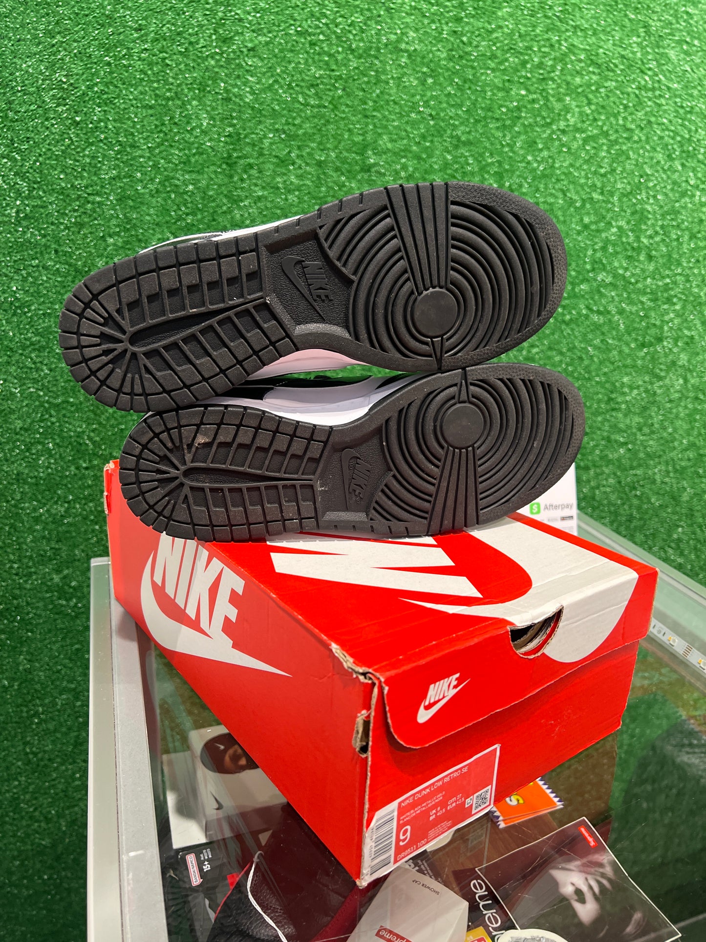 Nike Dunk Low Champs Black and White(USED)