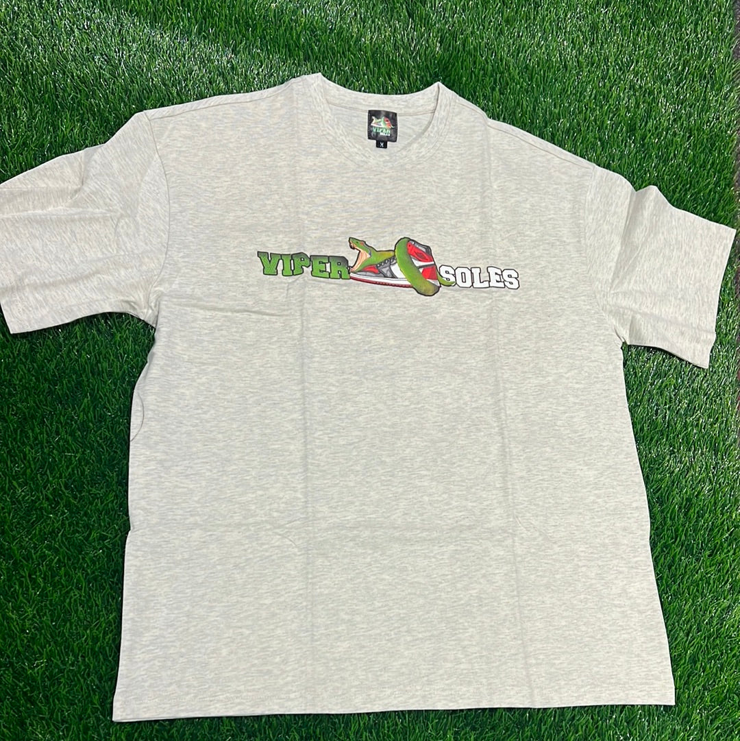 Viper Soles Original Logo T-Shirt (Light oatmeal)