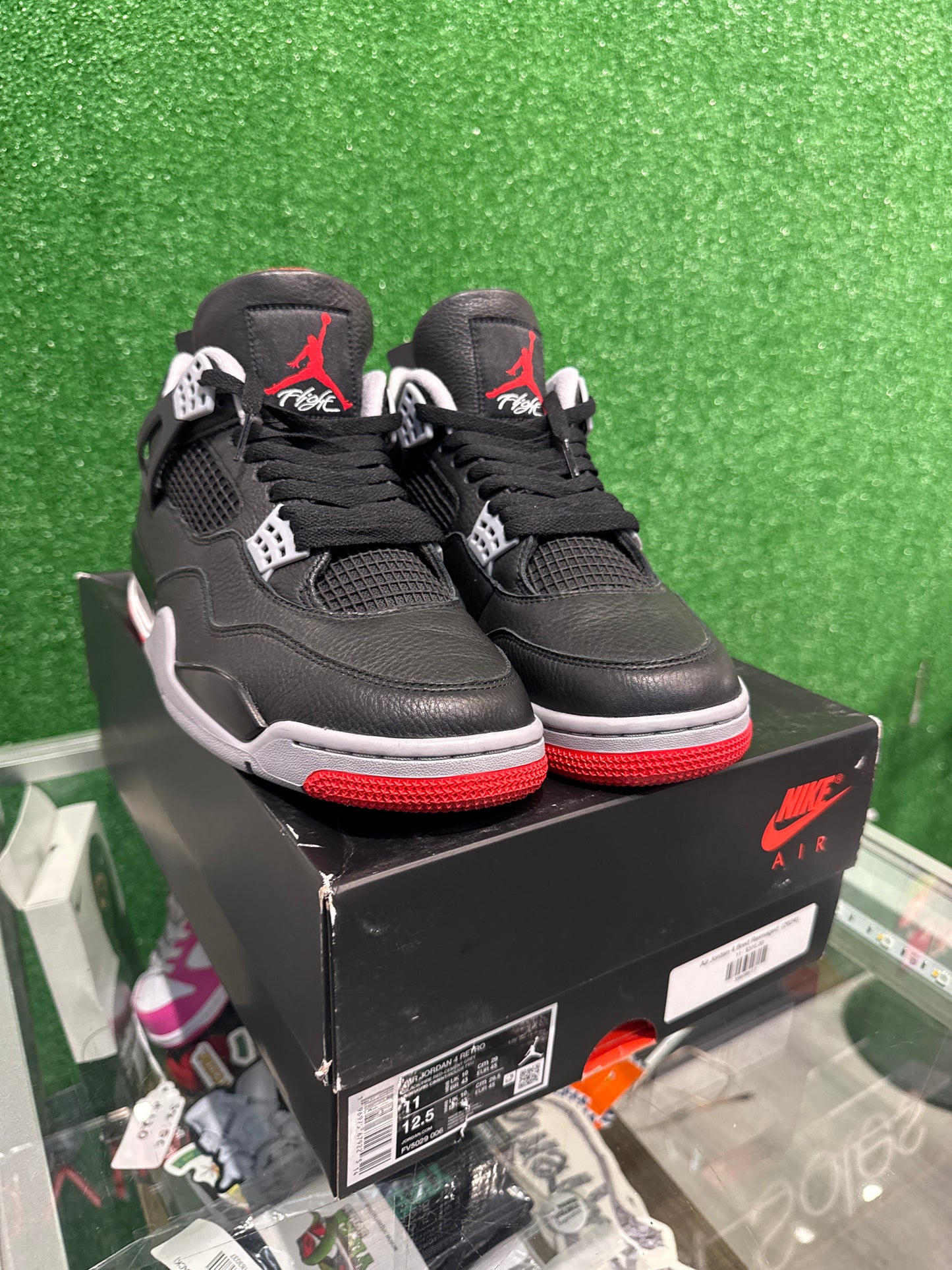 Air Jordan 4 Bred Reimaged  (2024) (USED)
