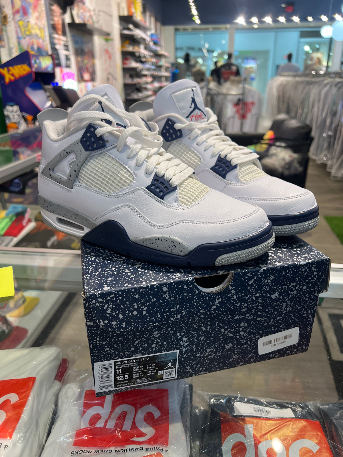 Air Jordan 4 Midnight Navy (USED.)