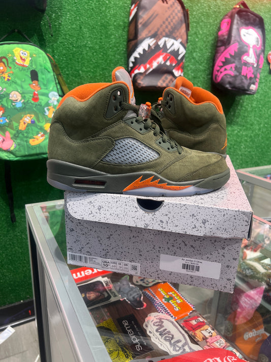 Air Jordan 5 Olive (USED)