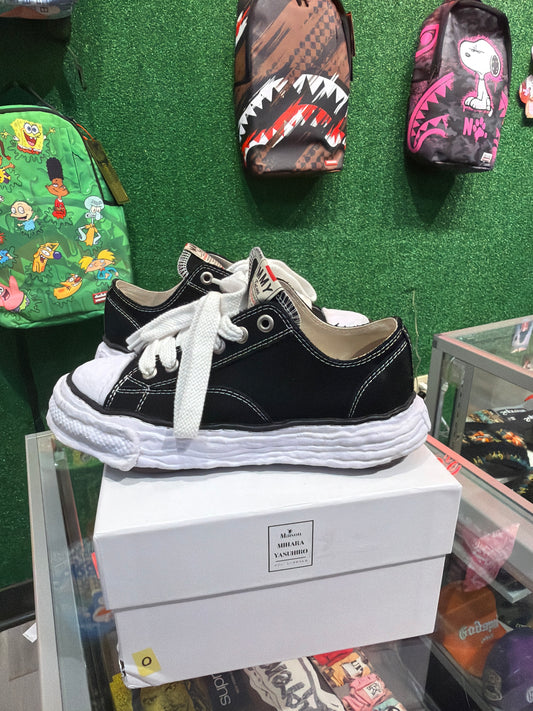 (Maison Mihara Yasuhiro Peterson 23 OG Sole Canvas Low Black White(USED)