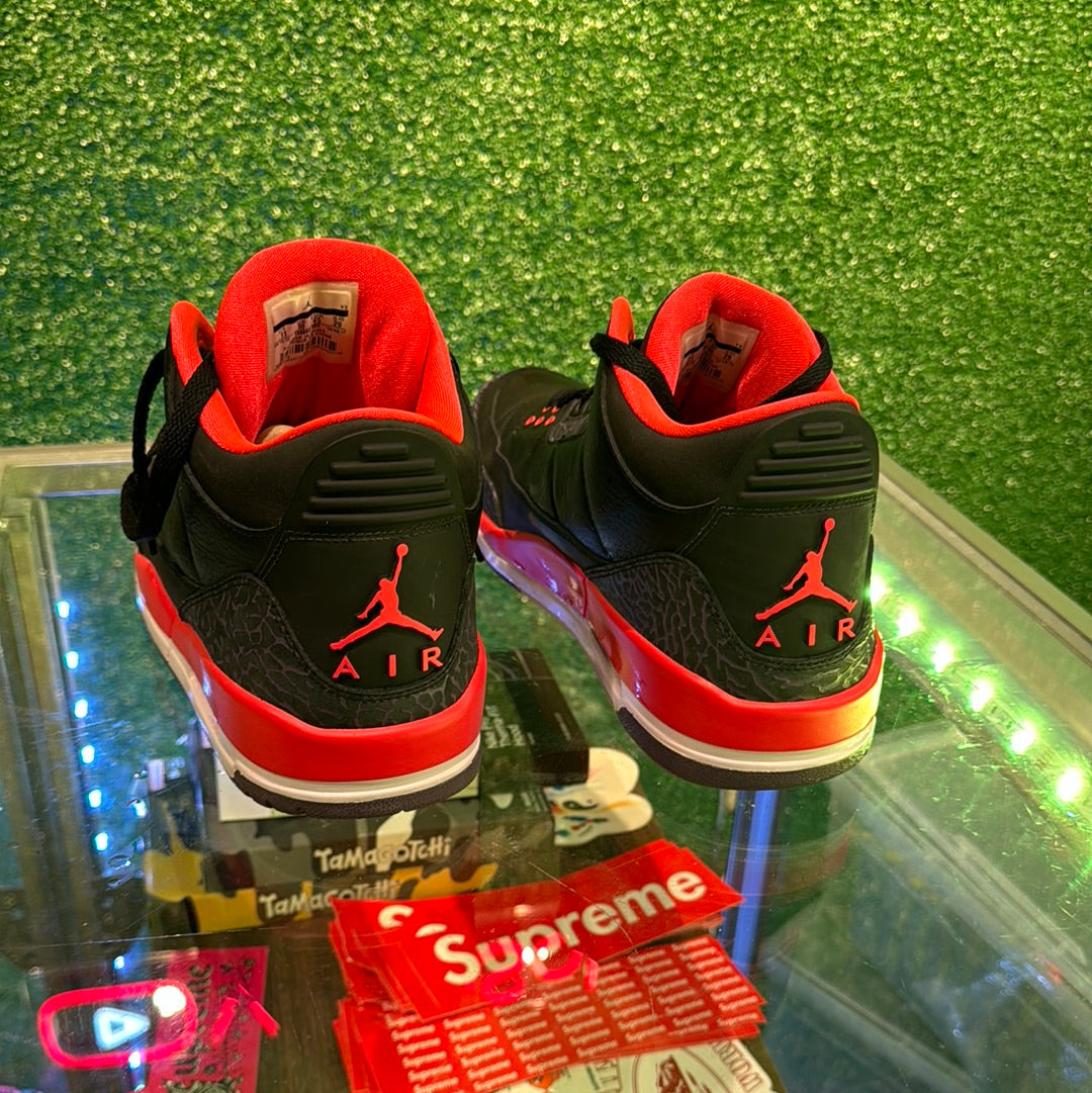 Air Jordan 3 crimson (USED)