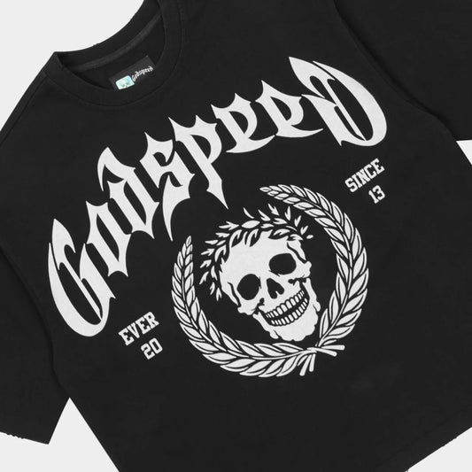 Godspeed Victor Crest T-shirt Black