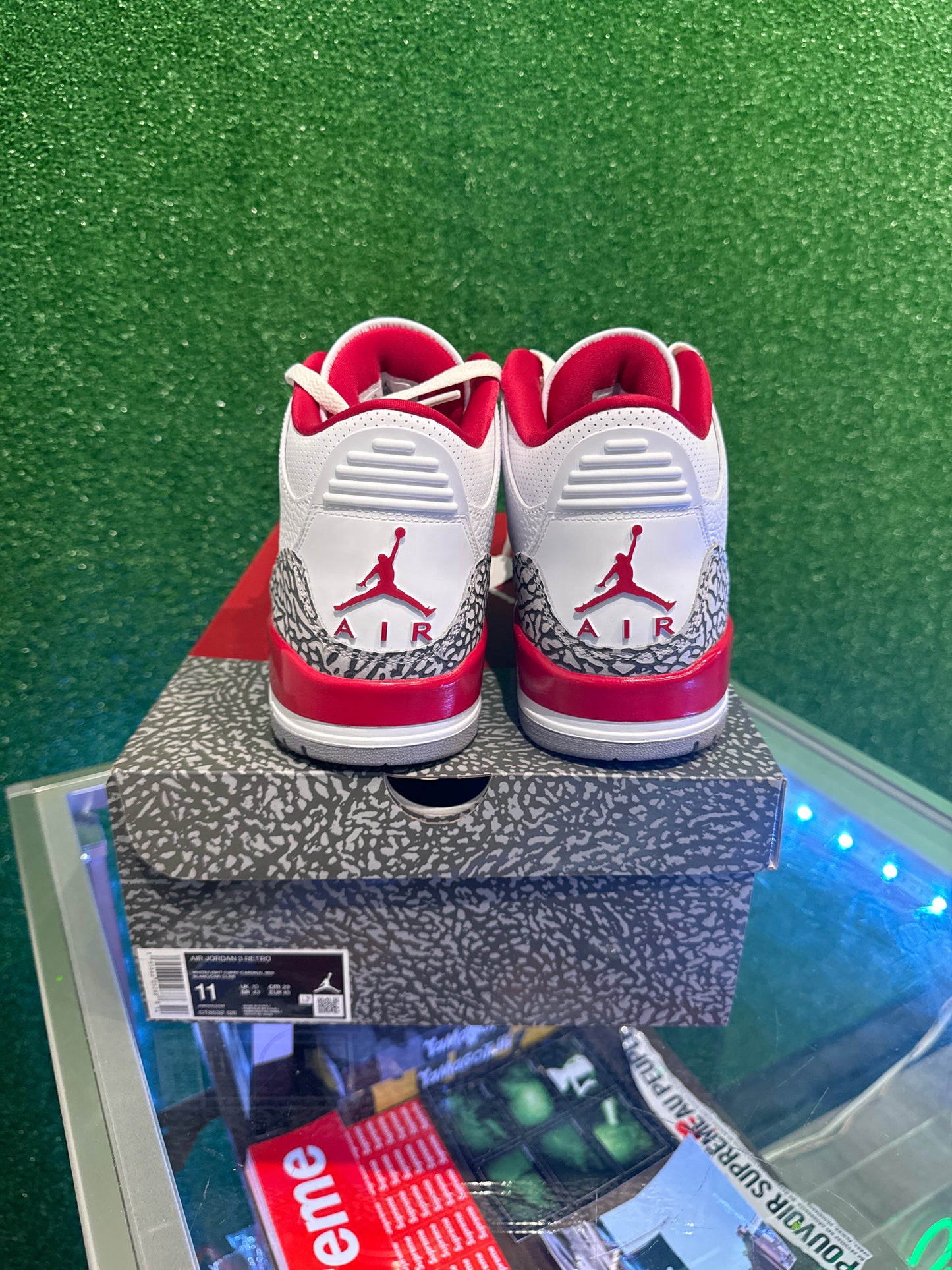 Air Jordan 3 Cardinal (USED)