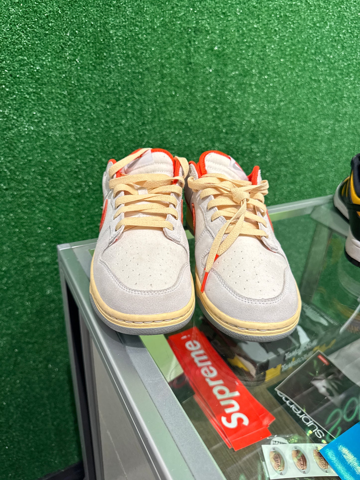 Nike Dunk Low 85  Athletic Department Grey Orange (used)
