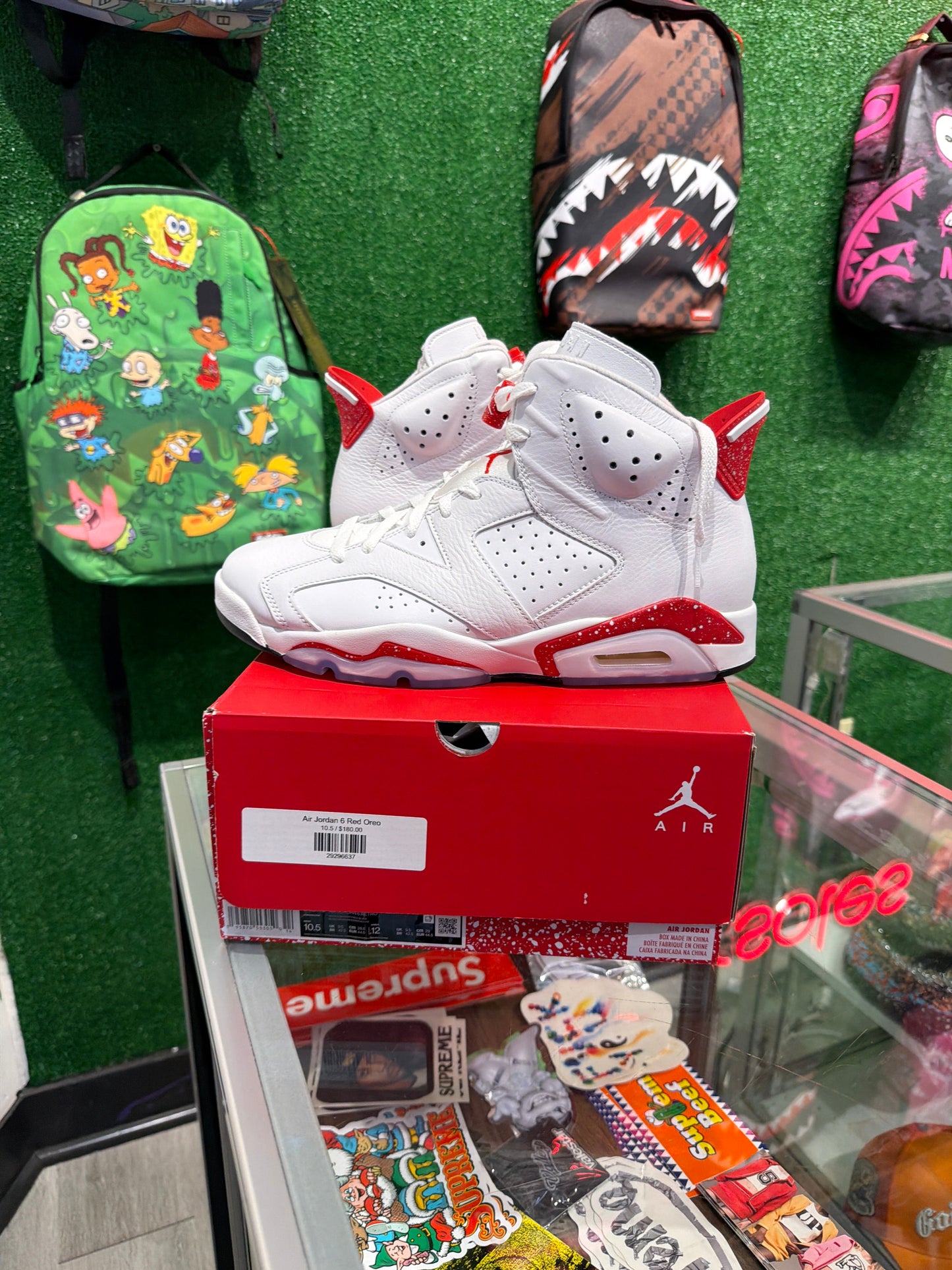 Air Jordan 6 Red Oreo (USED)
