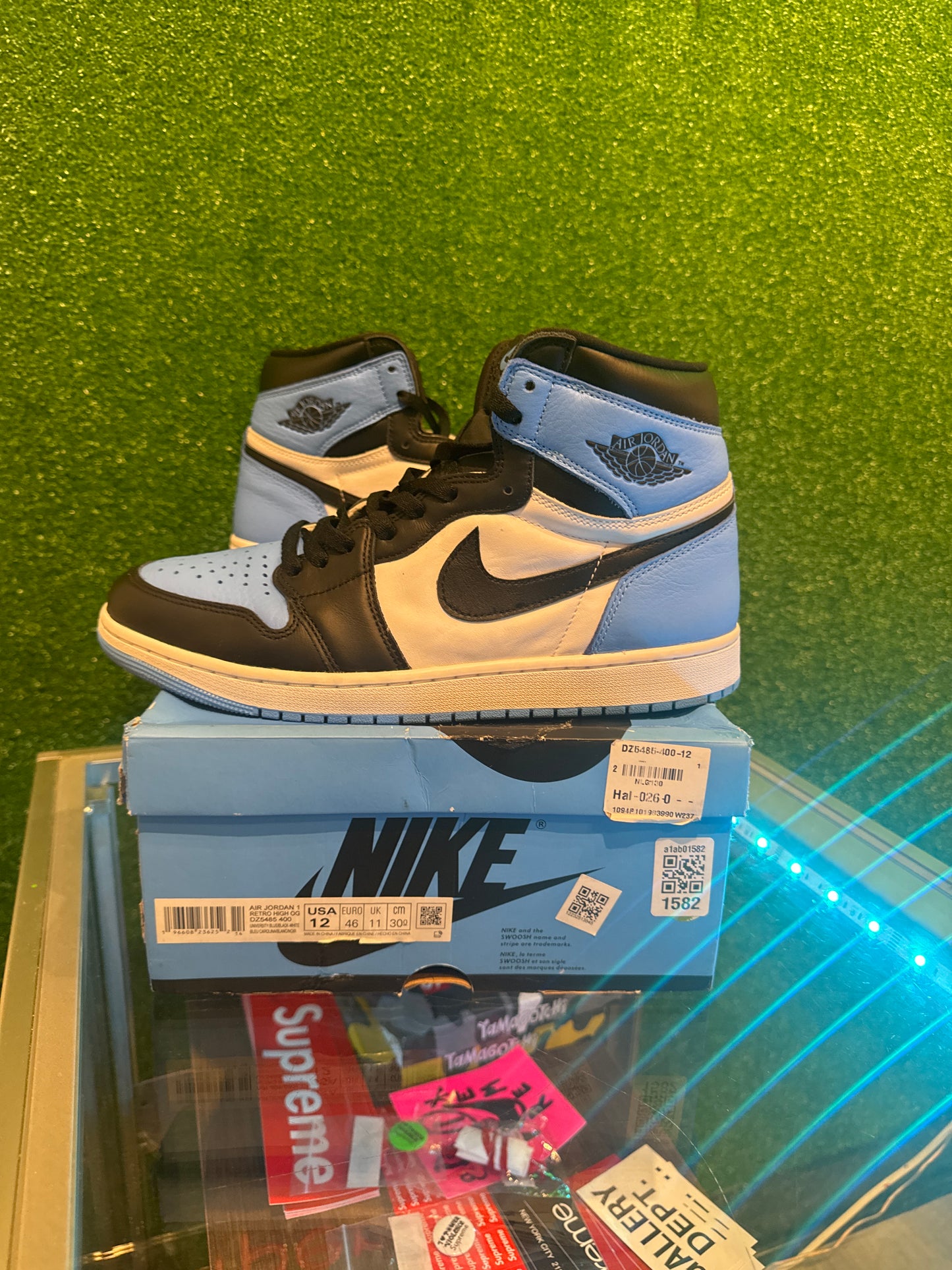 Air Jordan 1 Unc Toe (USED)