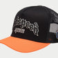 God Speed FOREVER TRUCKER HAT (Black/Orange)