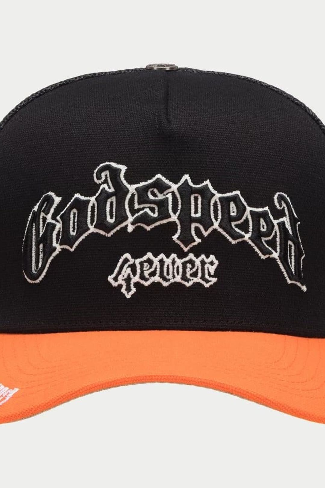 God Speed FOREVER TRUCKER HAT (Black/Orange)