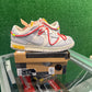 Nike dunk low off white lot 6 (USED)